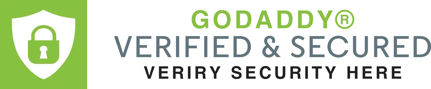 GoDaddy Verified Secured GoDaddy Verified Secured